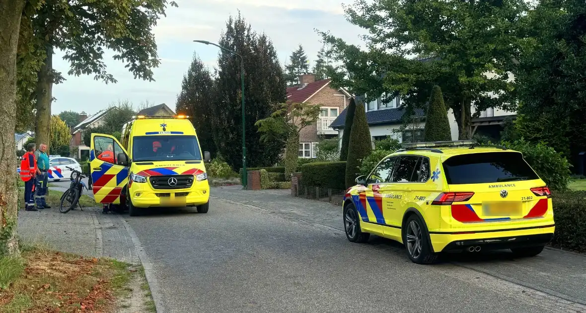 Fietser ernstig gewond, traumahelikopter ingezet