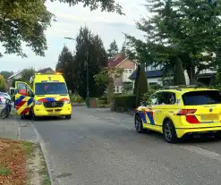 Fietser ernstig gewond, traumahelikopter ingezet