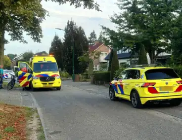 Fietser ernstig gewond, traumahelikopter ingezet