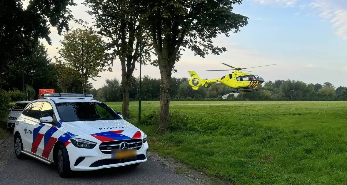 Fietser ernstig gewond, traumahelikopter ingezet - Foto 6