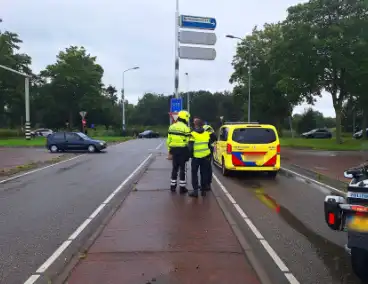 Ernstig verkeersongeval tussen auto en fietser