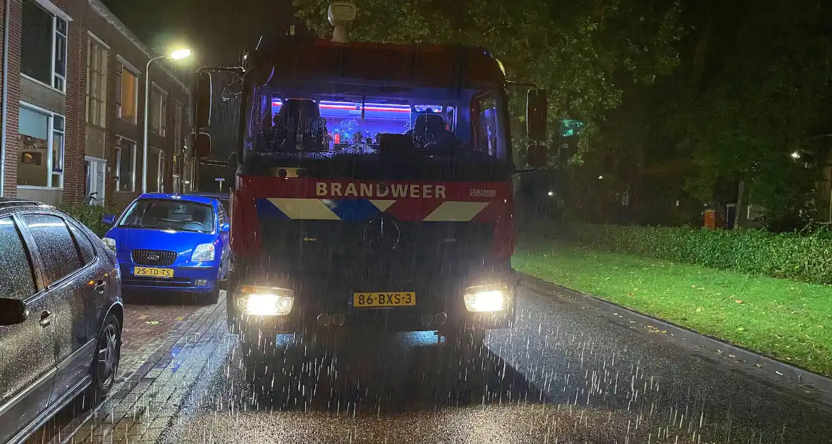 Brandweer verricht metingen in appartementencomplex - Foto 1