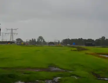 Verkeersongeluk met meerdere voertuigen