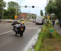 Kop-staartongeval zorgt voor verkeershinder