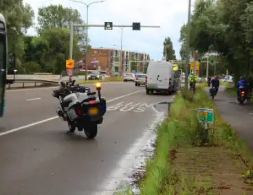 Kop-staartongeval zorgt voor verkeershinder