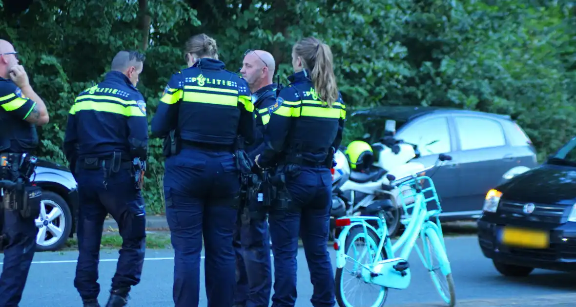 Fietsend kind gewond bij botsing met auto