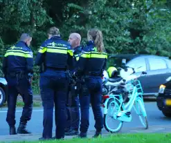 Fietsend kind gewond bij botsing met auto