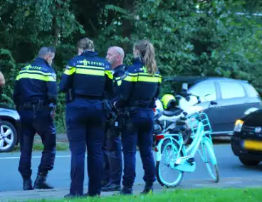 Fietsend kind gewond bij botsing met auto