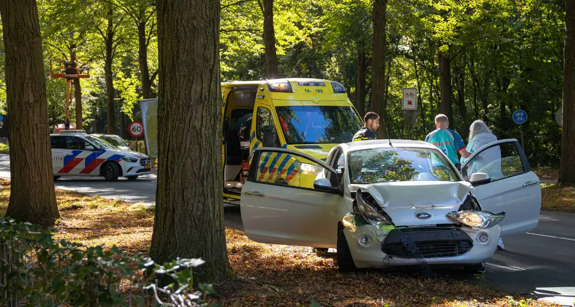 Een gewonde bij kettingbotsing - Foto 3