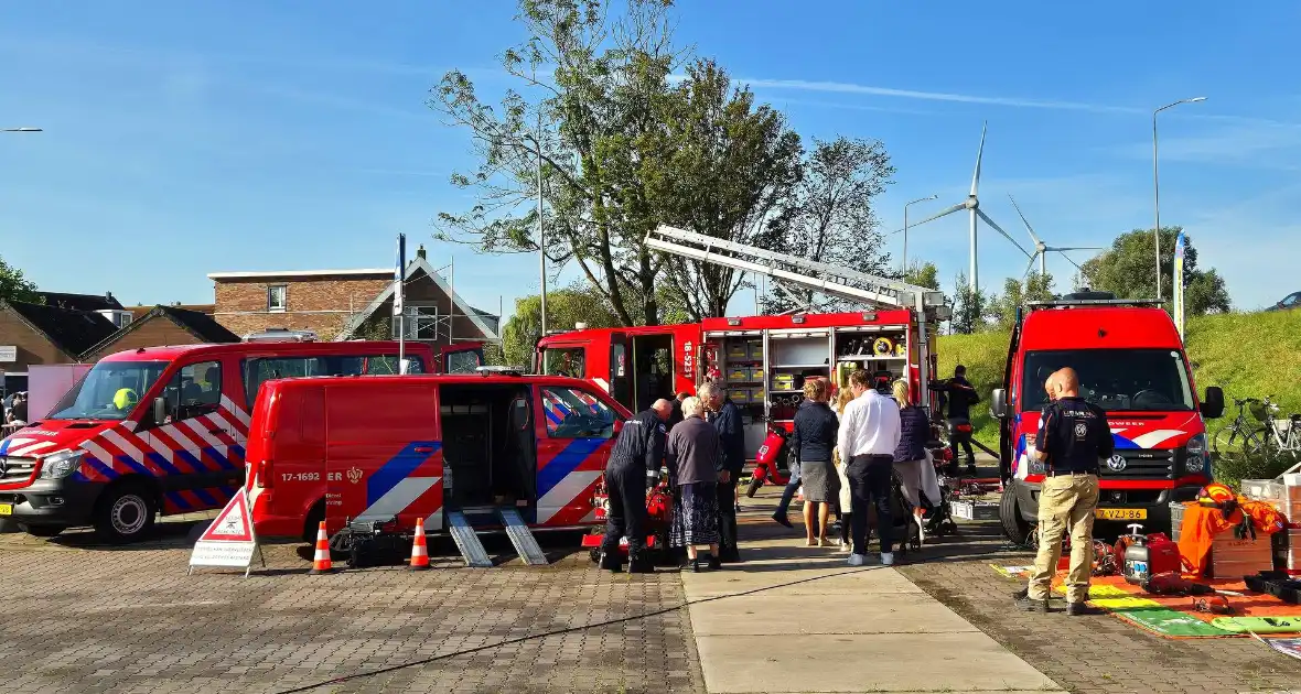 Hulpverleners geven inkijk in hun vak tijdens veiligheidsdag