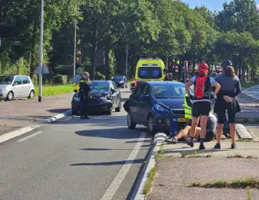 Persoon in scootmobiel gewond bij aanrijding met auto