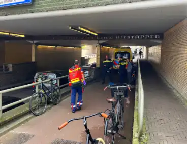 Traumateam ingezet voor ongeval op fietspad