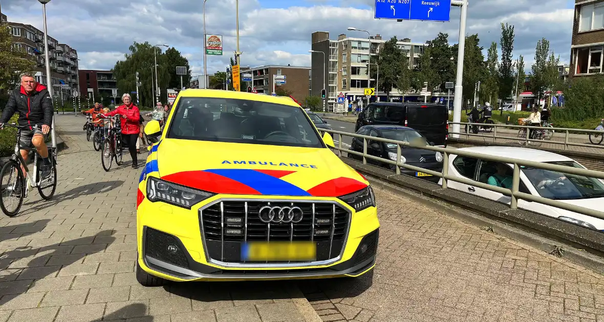 Traumateam ingezet voor ongeval op fietspad - Foto 1