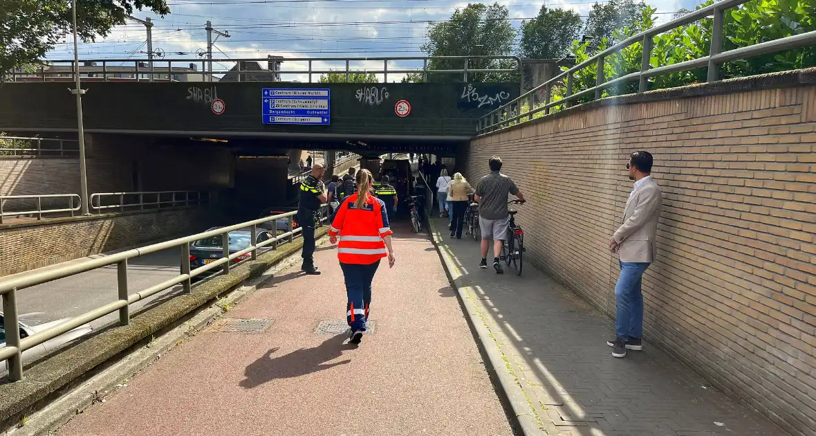 Traumateam ingezet voor ongeval op fietspad - Foto 2