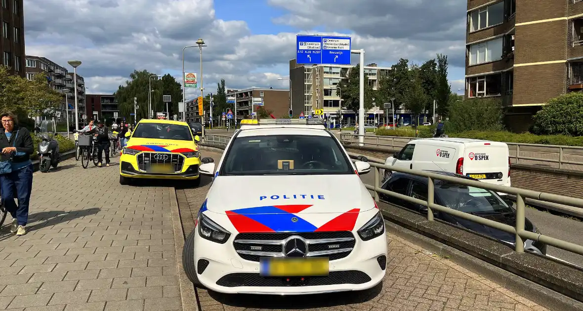 Traumateam ingezet voor ongeval op fietspad - Foto 3