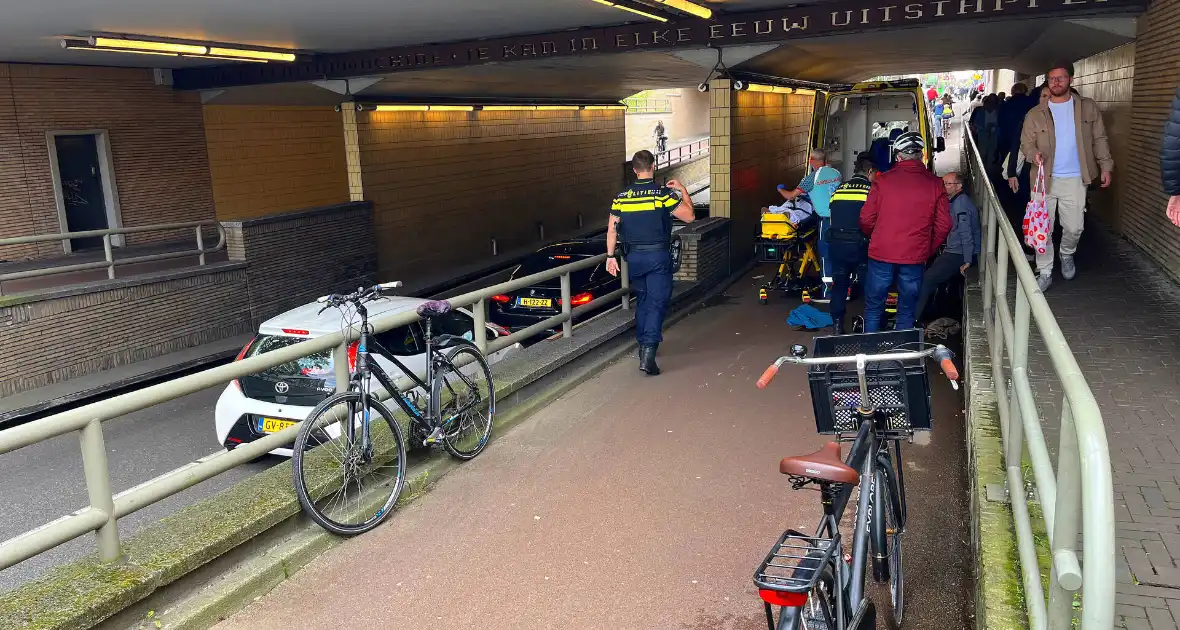 Traumateam ingezet voor ongeval op fietspad - Foto 4