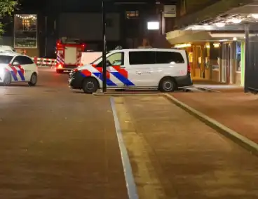 Brand in winkel blijkt vuurton