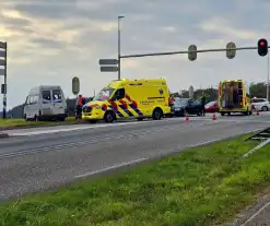 Meerdere gewonden bij botsing tussen twee voertuigen