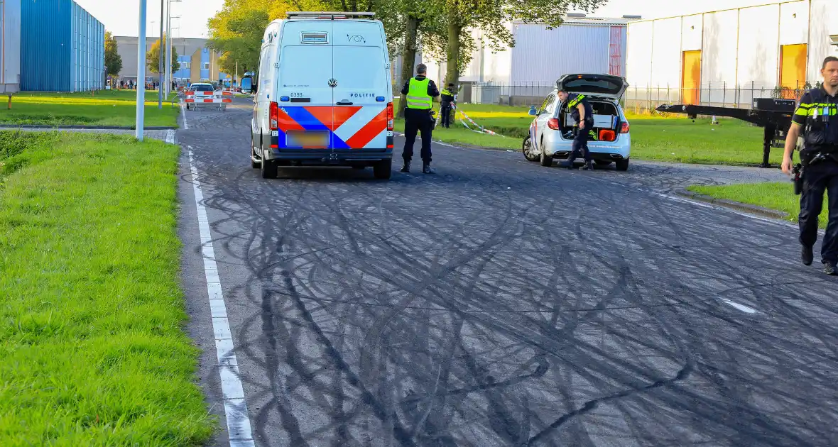 Motorrijder gewond bij straatrace, traumateam ingezet