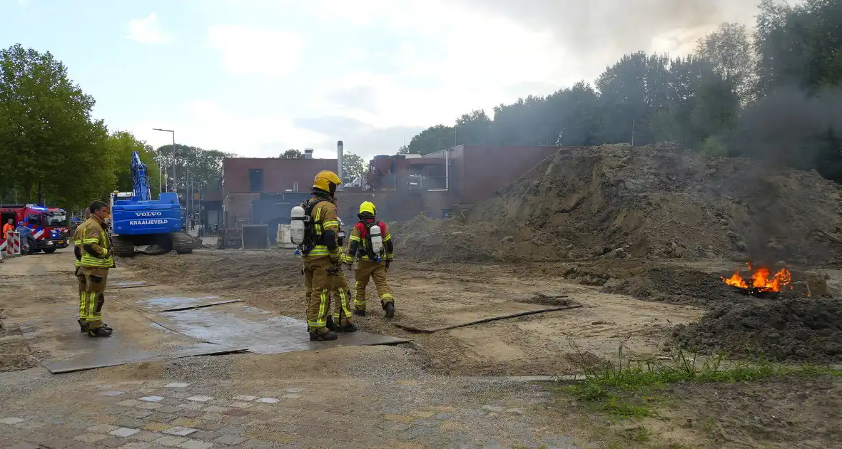 Poederblussers ingezet bij brand in stroomkast