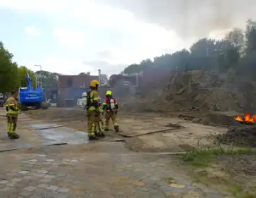 Poederblussers ingezet bij brand in stroomkast