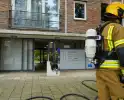 Brandweer zet extra middelen in bij brand in flat