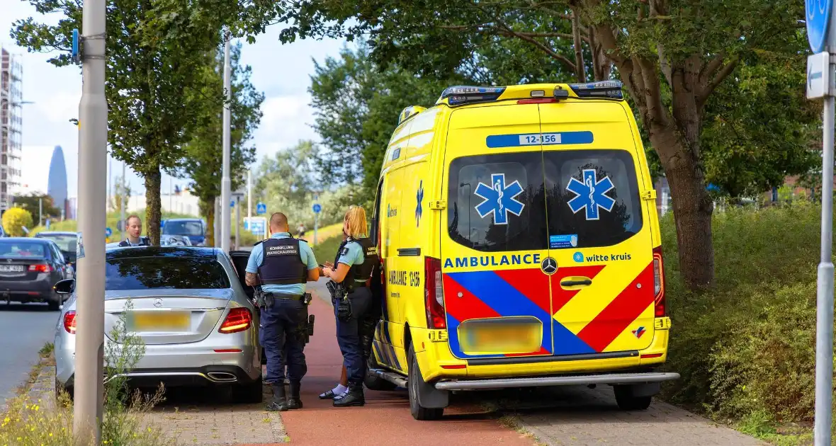 Scooterbestuurder gewond bij botsing met autodeur - Foto 7