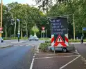 Gemeente plaatst groot matrixbord bij beruchte rotonde