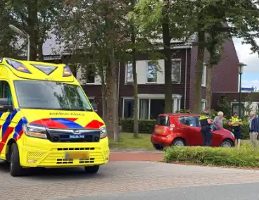 Fietser in botsing gekomen met automobilist