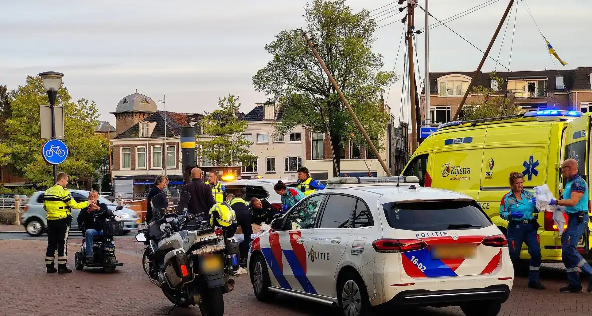 Fietsster gaat onderuit - Foto 1