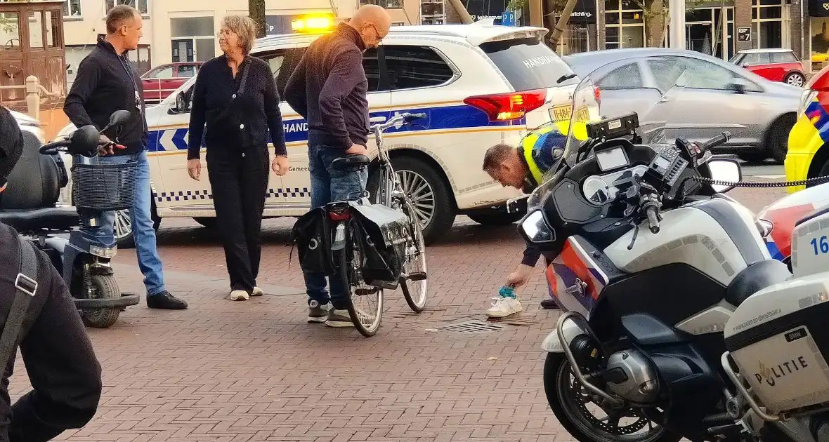 Fietsster gaat onderuit - Foto 3