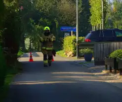 Gaslek leidt tot afsluiting van straat