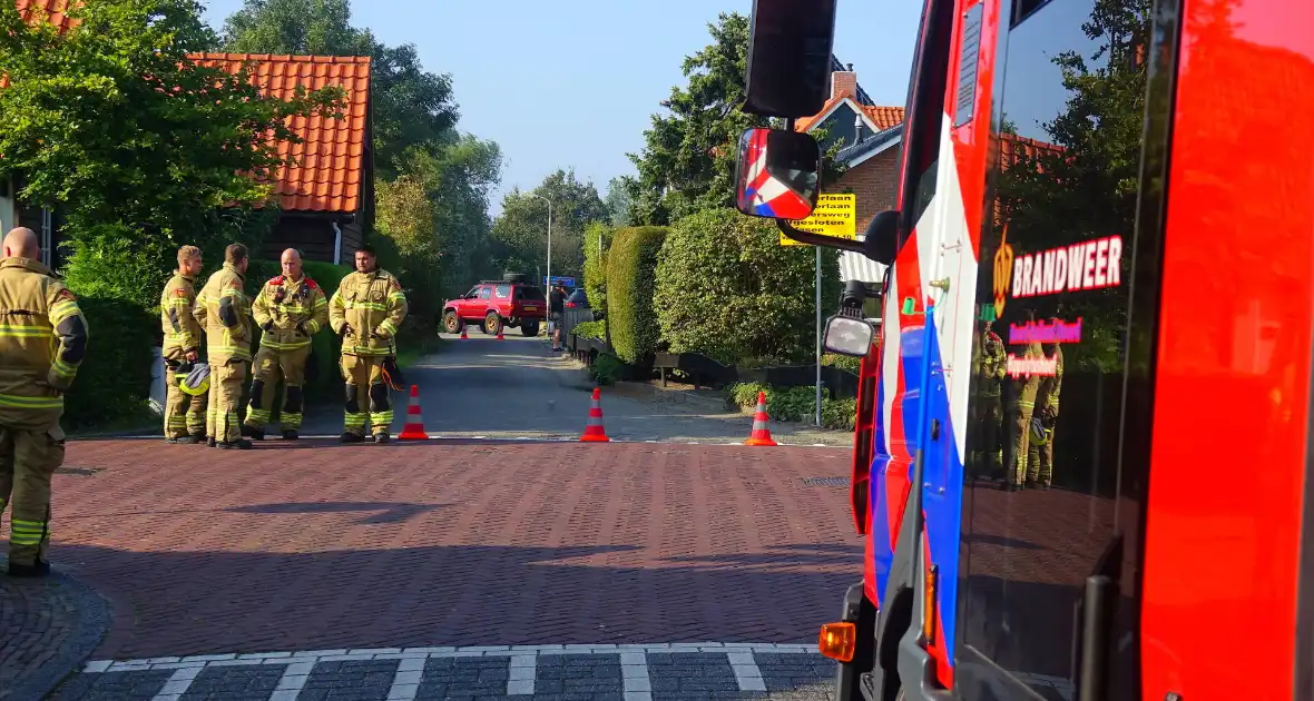 Gaslek leidt tot afsluiting van straat - Foto 3