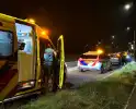 Schade na mogelijke aanrijding