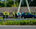 Gewonde na kop-staart aanrijding op snelweg