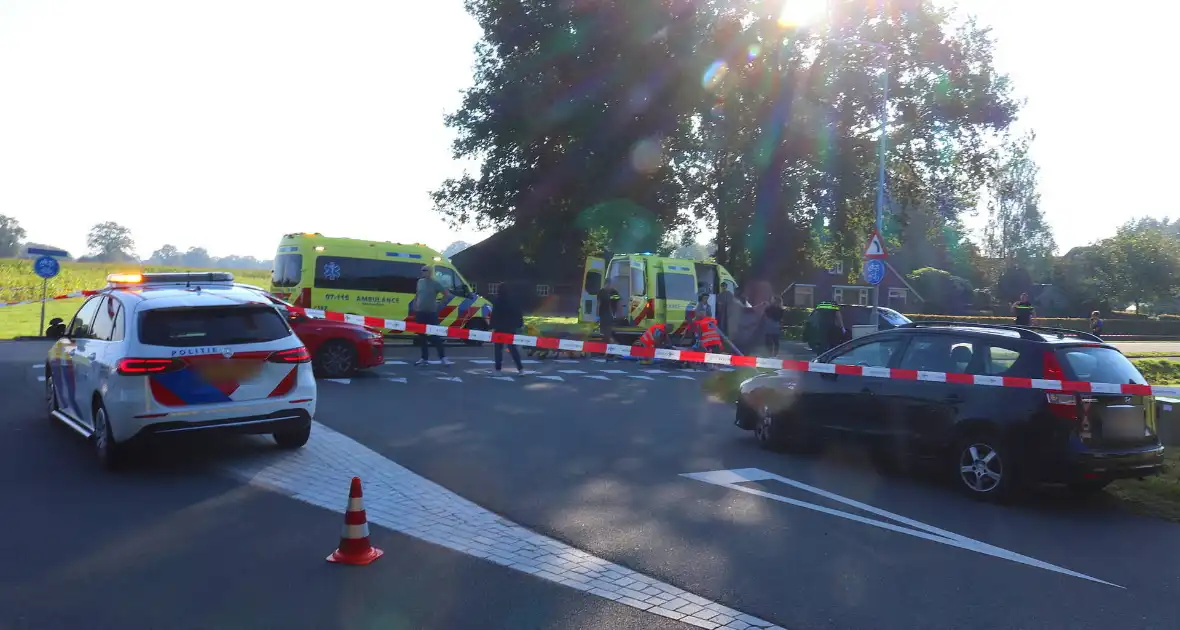 Wielrenner geschept door auto, traumateam ingezet - Foto 2