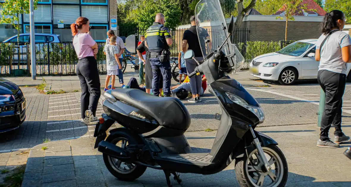 Scooterrijder ten val na uitwijkmanoeuvre - Foto 4