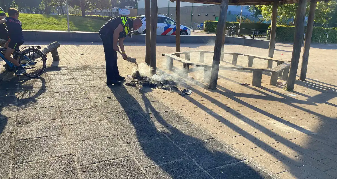 Brandweer en politie ingezet voor buitenbrand - Foto 2