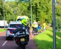 Gewonde na aanrijding tussen fietser en scooter