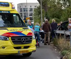 Fatbike aangereden door een automobilist