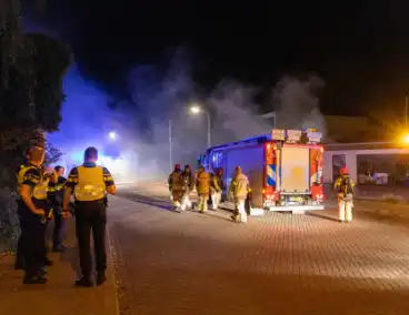 Brand in kledingcontainer veroorzaakt schade aan kringloopwinkel