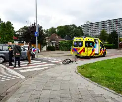 Kind op fiets aangereden bij oversteekplaats