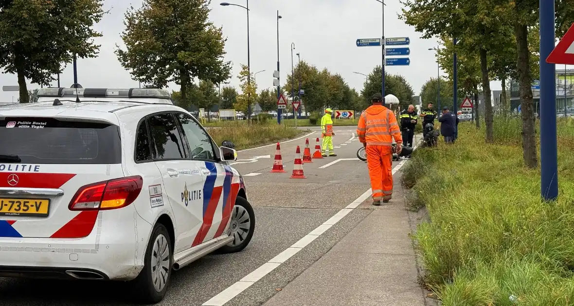 Ongeval met motorrijder zorgt voor verkeershinder