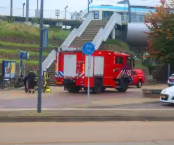 Brandmelding in trein blijkt defecte accu