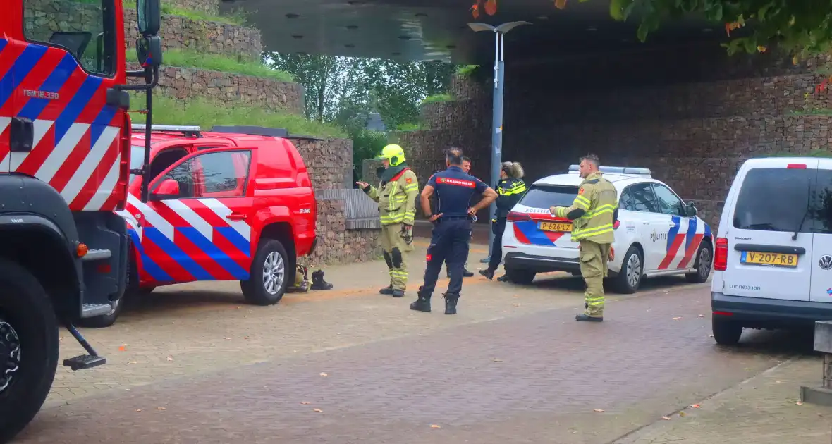 Brandmelding in trein blijkt defecte accu - Foto 2