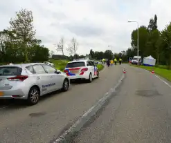 Bestuurder komt om bij auto te water