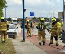 Technisch mankement leidt tot brand in brommobiel