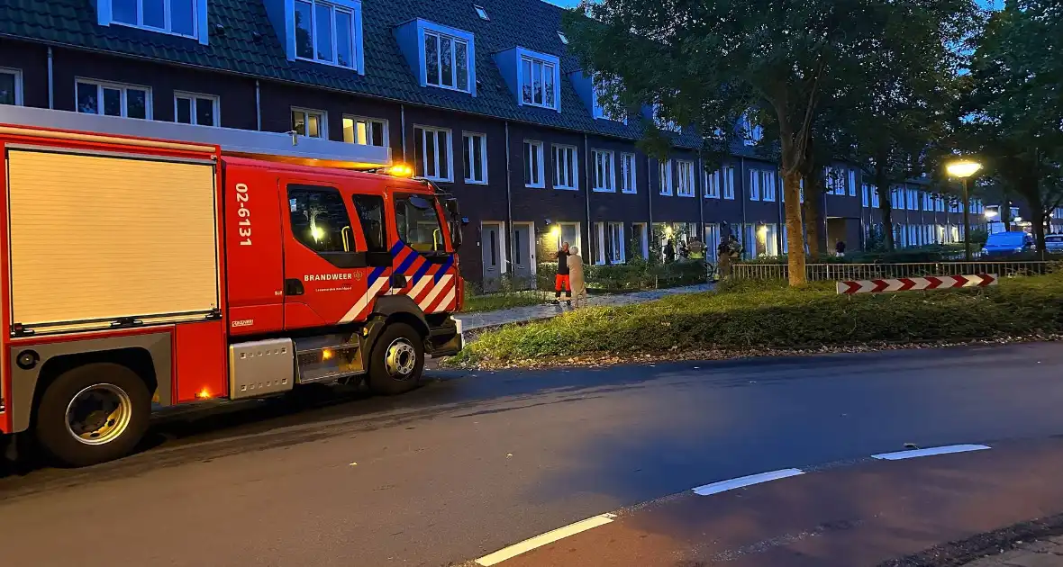 Brandweer ingezet voor wateroverlast in woning