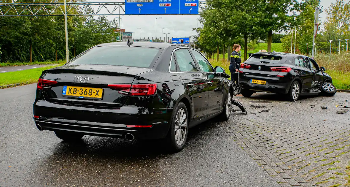 Beschonken automobilist veroorzaakt ongeval