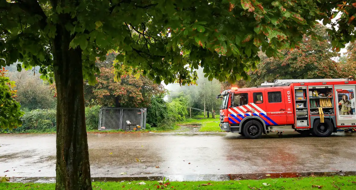 Uitslaande brand in leegstaand pand - Foto 1